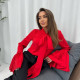Блуза в стилі Boho червона
