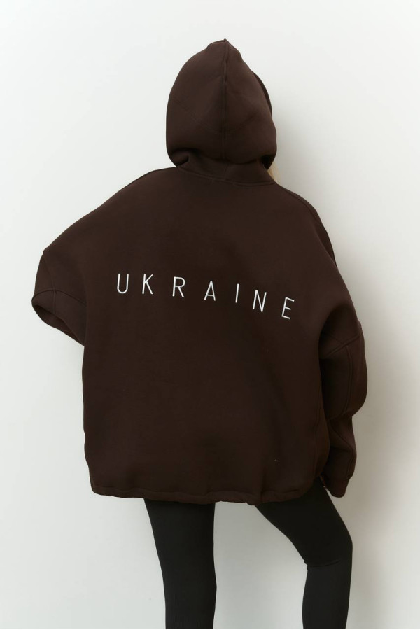 Худі Україна шоколадне Unisex's