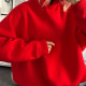 Худі Україна червоне  Unisex's