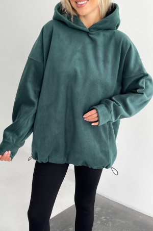 Худі unisex оверсайз смарагдове 