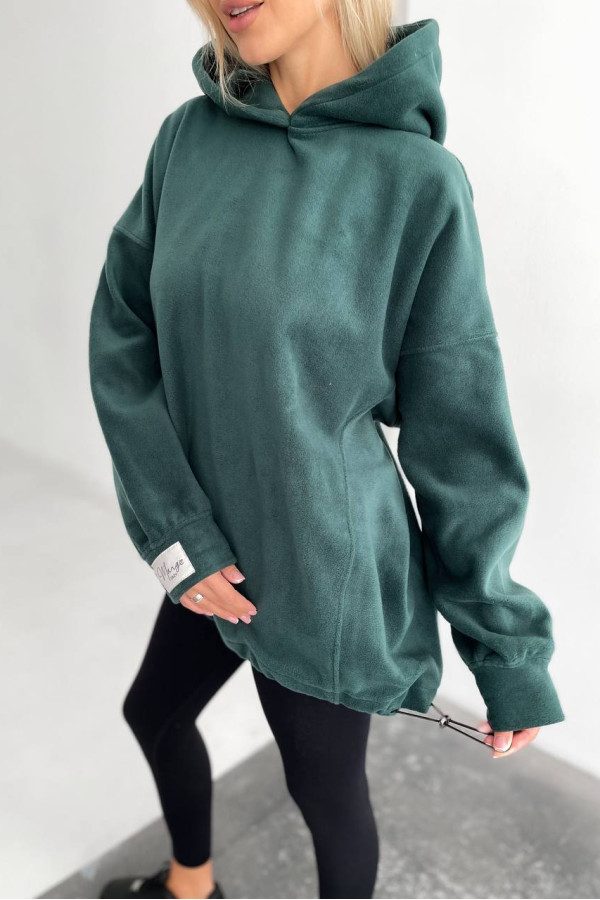 Худі unisex оверсайз смарагдове 