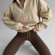 Кофта unisex  бежева