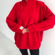 Худі unisex оверсайз червоне
