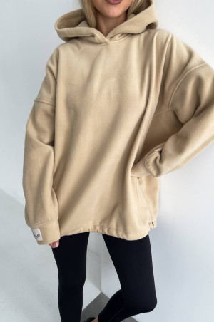 Худі unisex оверсайз бежеве